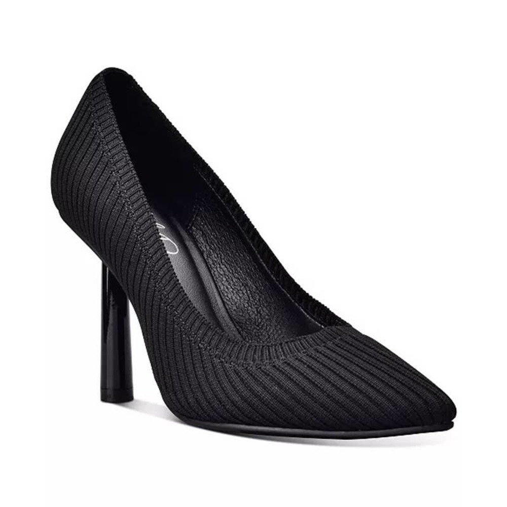 Wild Pair Daliaa Pumps Black Knit Size 9.5 - Picture 4 of 4